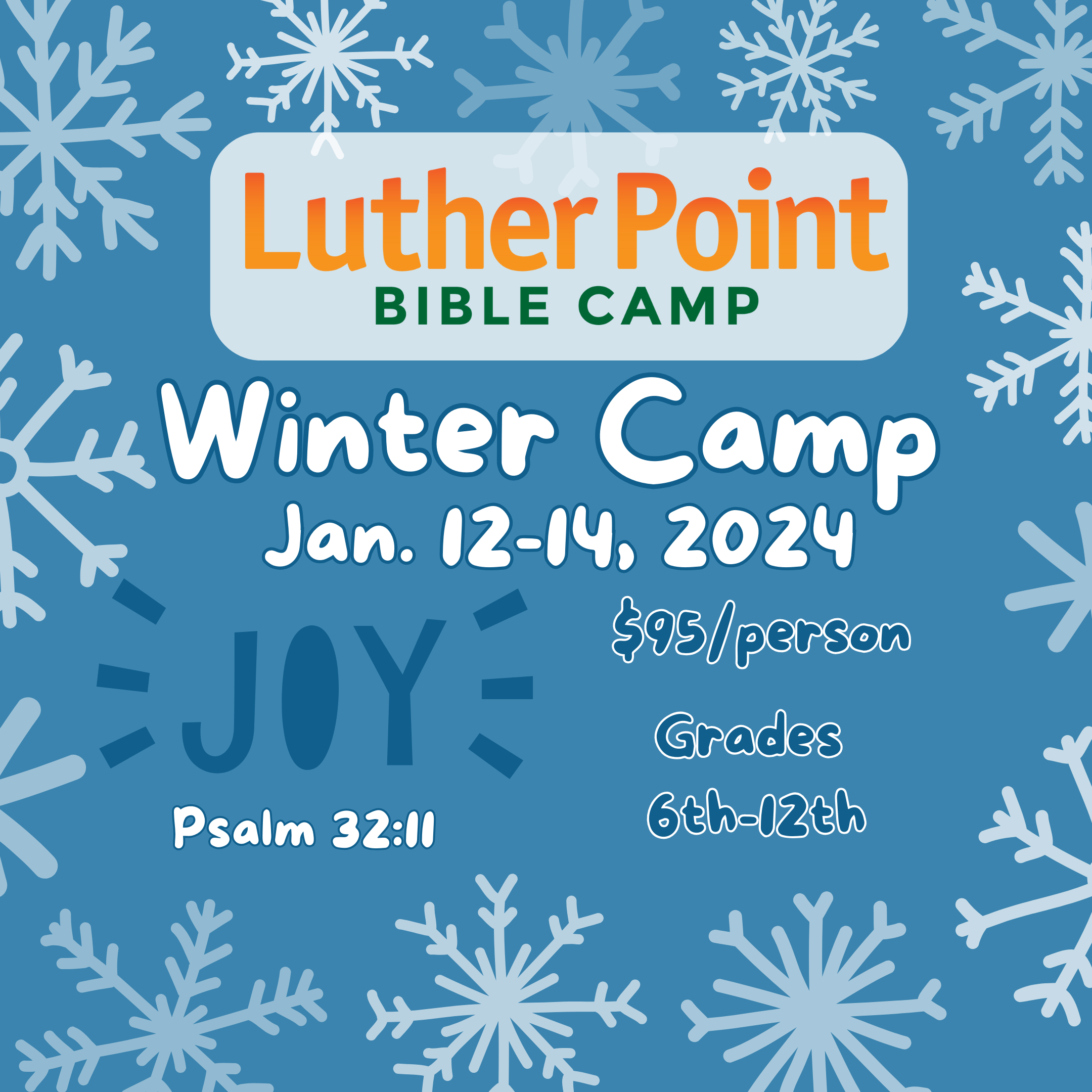 Winter Camp 2024 Luther Point Bible Camp